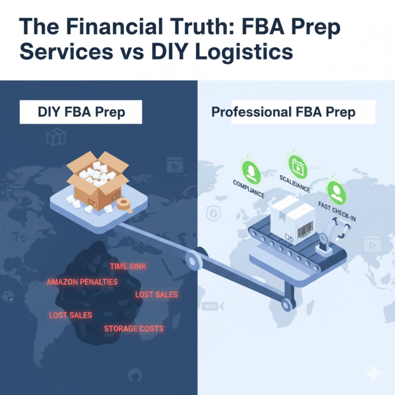 Is It Worth It? Amazon FBA Prep Services Australia vs. DIY Logistics